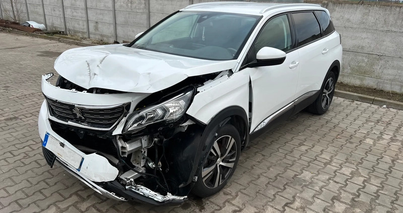 Peugeot 5008 cena 41900 przebieg: 57000, rok produkcji 2019 z Chodzież małe 154